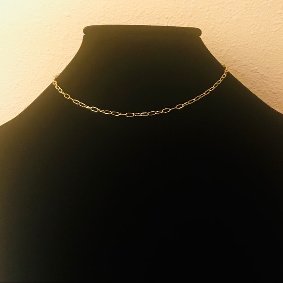 Machete Petite Oval Link 16-Inch Layering Necklace in 14K Gold Vermeil - Picture 9 of 11